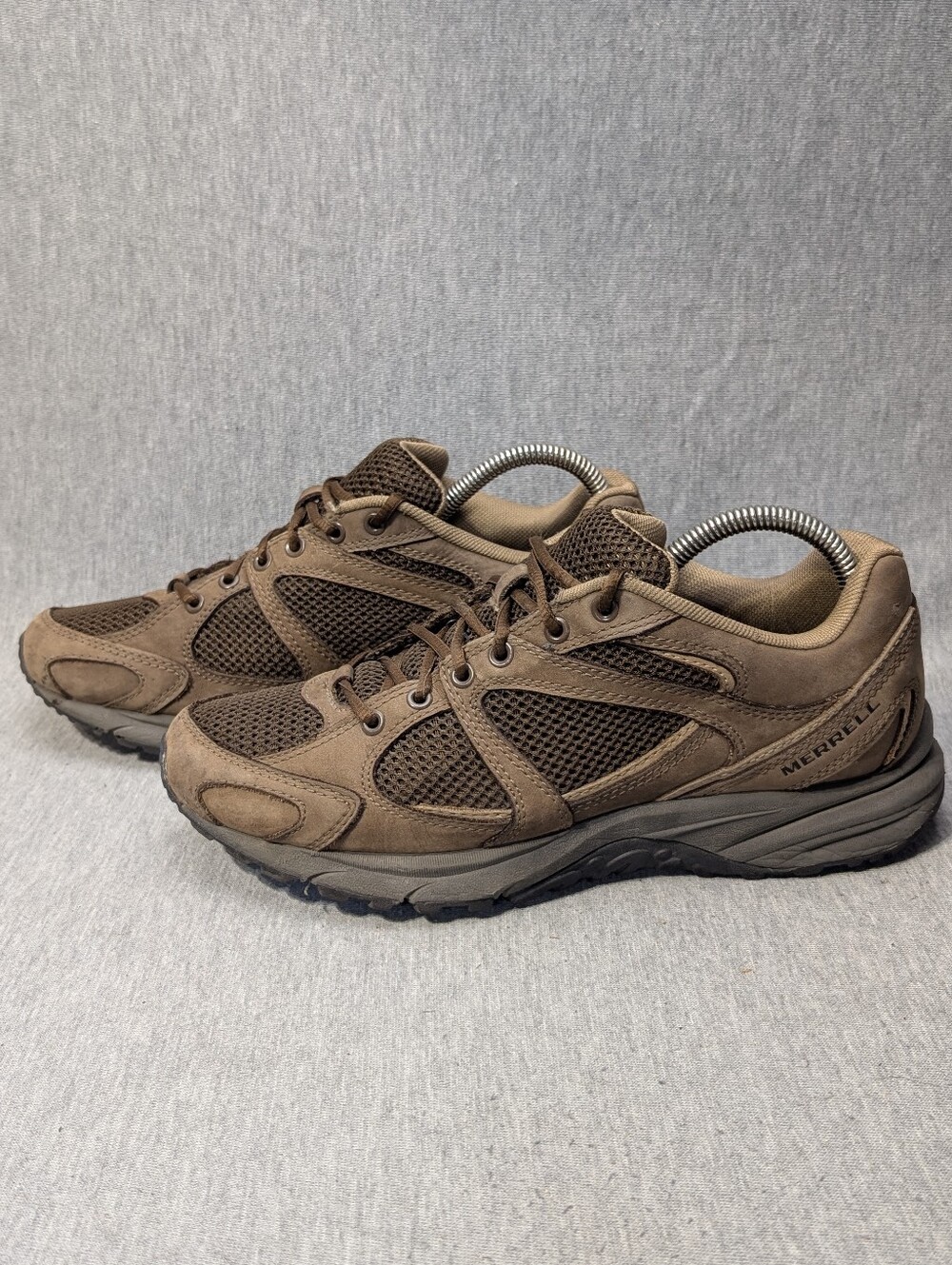 Merrell Meridian Sport Dark Earth Hiking Shoes Men's 8 Brown